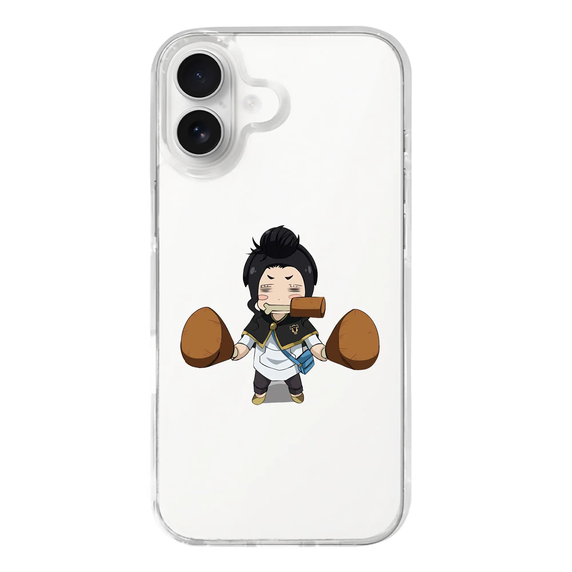 ブラッククローバー グッズ チャーミー・パピットソン - iPhone 17シリーズ 透明スマホケース – 薄型・耐衝撃・精密フィット保護カバー